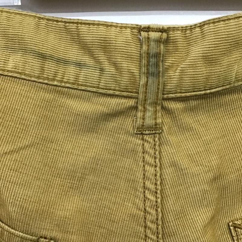クーティー COOTIE パンツ ショートパンツ L 無地 マスタード / マスタード / メンズ USED 古着 中古 10086491