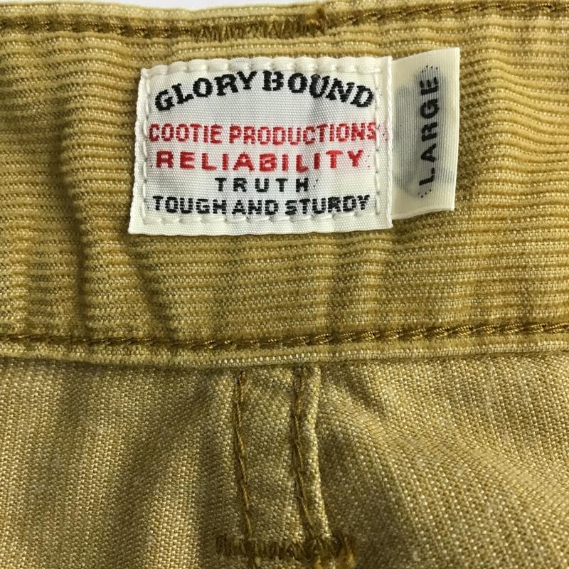 クーティー COOTIE パンツ ショートパンツ L 無地 マスタード / マスタード / メンズ USED 古着 中古 10086491