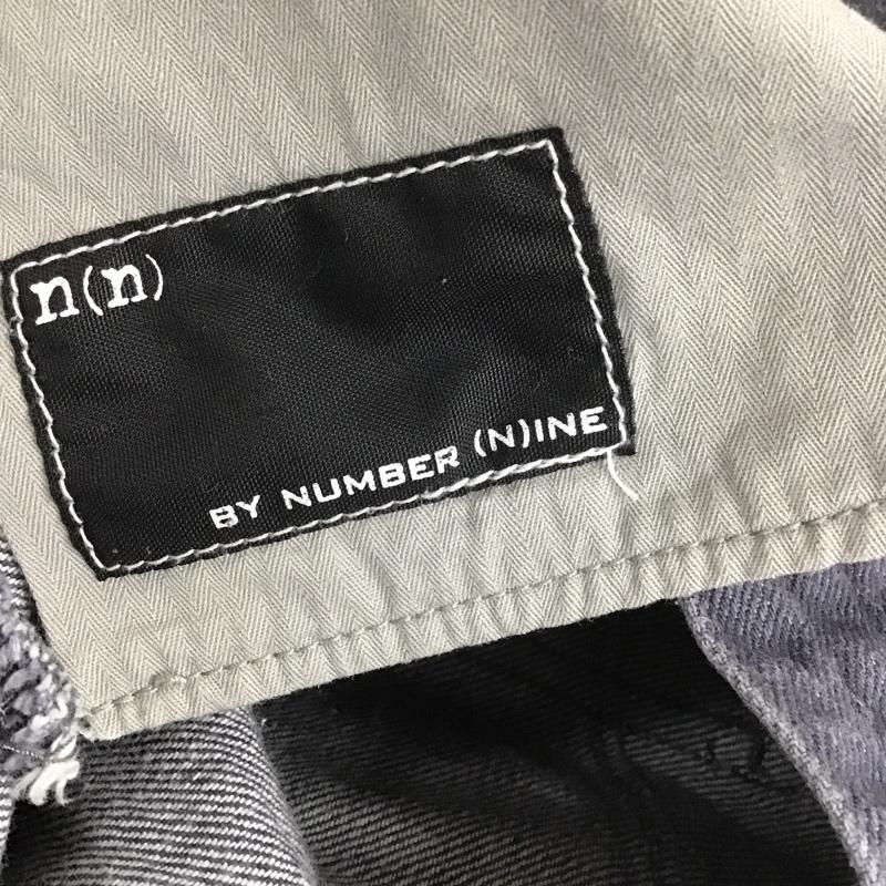 エヌエヌバイナンバーナイン n(n) BY NUMBER (N)INE パンツ ショートパンツ カットオフ 5 無地 ダークグレー / ダークグレー / メンズ USED 古着 中古 10086492