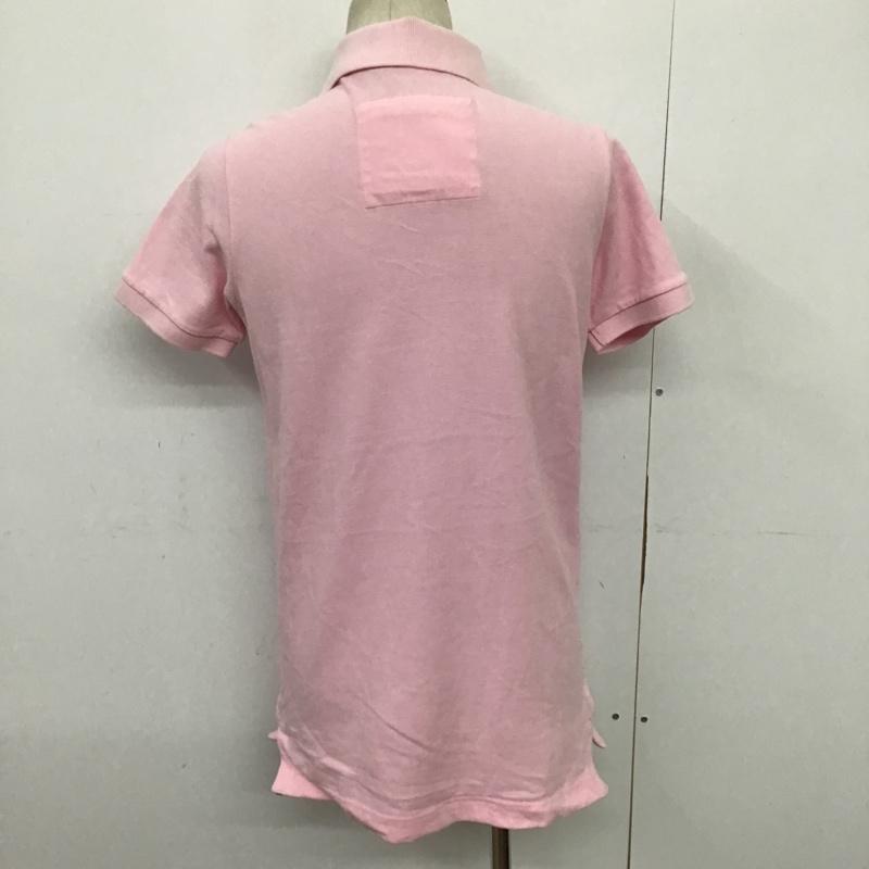 アバクロンビーアンドフィッチ ABERCROMBIE&FITCH ポロシャツ 半袖 S ワンポイント 桃 / ピンク / メンズ USED 古着 中古 10086497
