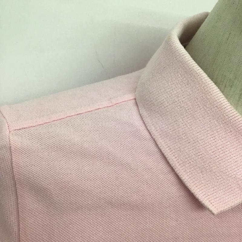 アバクロンビーアンドフィッチ ABERCROMBIE&FITCH ポロシャツ 半袖 S ワンポイント 桃 / ピンク / メンズ USED 古着 中古 10086497