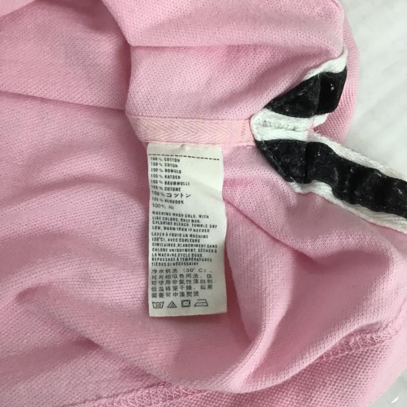 アバクロンビーアンドフィッチ ABERCROMBIE&FITCH ポロシャツ 半袖 S ワンポイント 桃 / ピンク / メンズ USED 古着 中古 10086497