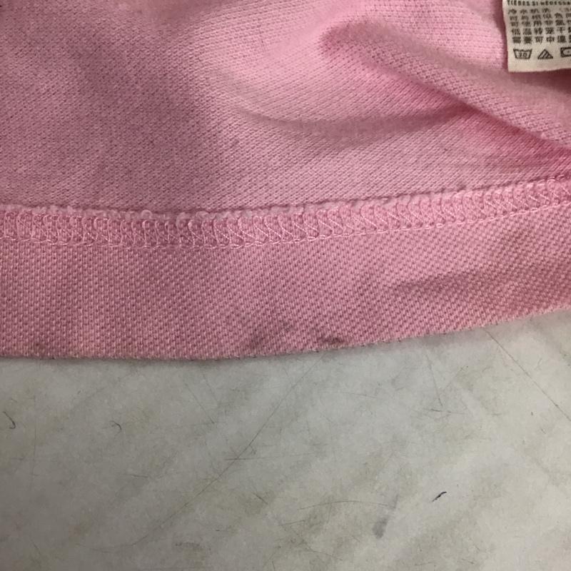 アバクロンビーアンドフィッチ ABERCROMBIE&FITCH ポロシャツ 半袖 S ワンポイント 桃 / ピンク / メンズ USED 古着 中古 10086497