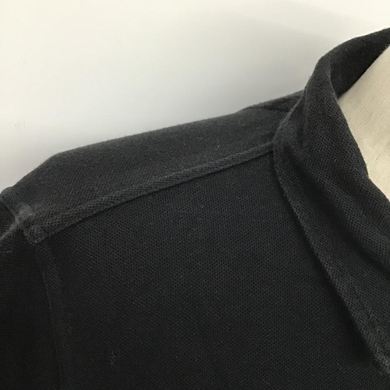 サタデーズサーフニューヨークシティー SATURDAYS SURF NYC ポロシャツ 半袖 S ワンポイント 黒 / ブラック / メンズ USED 古着 中古 10086498