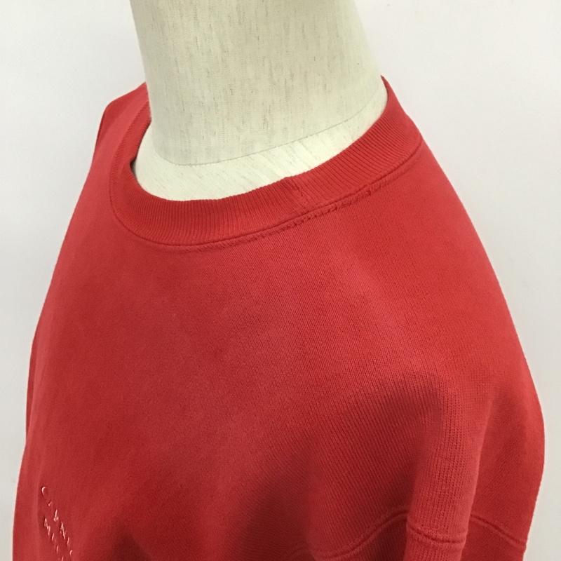 チャンピオン Campion トレーナー 長袖 XL 無地 赤 / レッド / メンズ USED 古着 中古 10086537