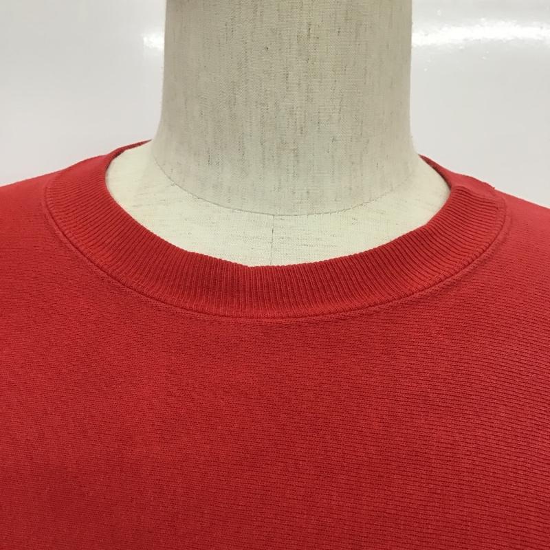 チャンピオン Campion トレーナー 長袖 XL 無地 赤 / レッド / メンズ USED 古着 中古 10086537