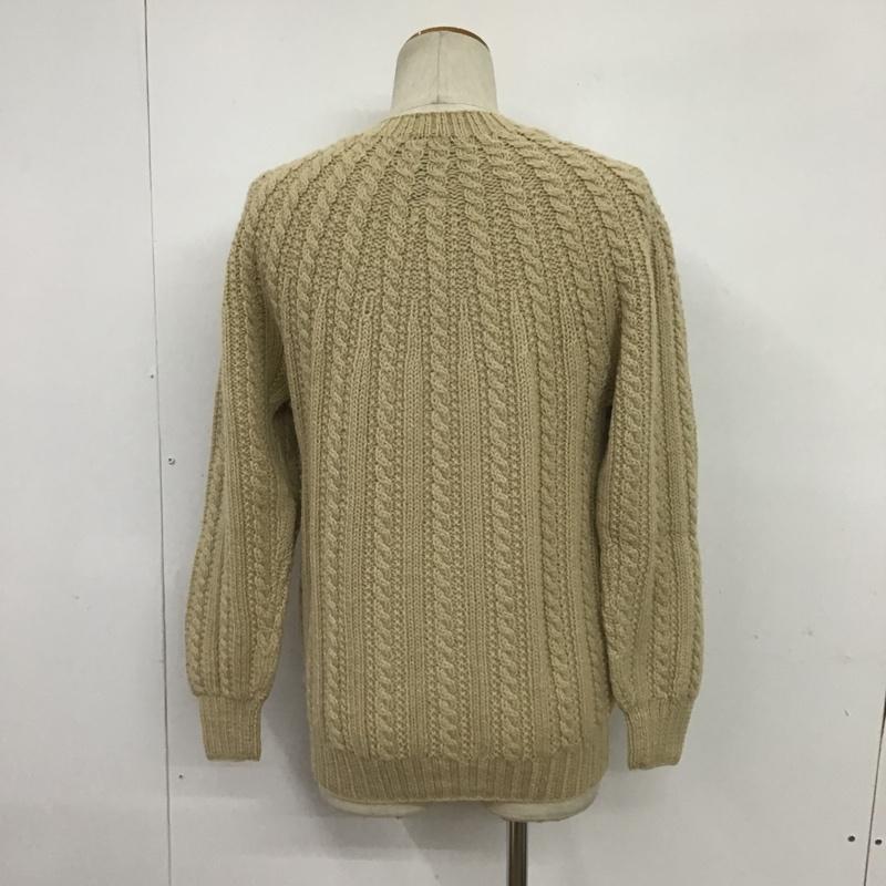 古着 USED ニット、セーター 長袖 cartle arche FREE 無地 アイボリー / アイボリー / メンズ USED 古着 中古 10086542