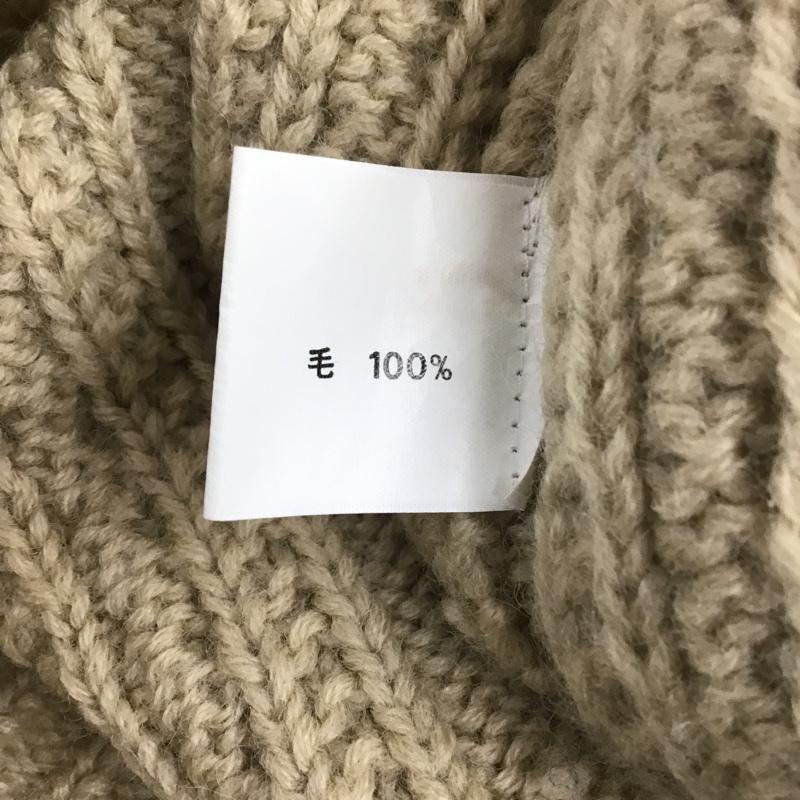 古着 USED ニット、セーター 長袖 cartle arche FREE 無地 アイボリー / アイボリー / メンズ USED 古着 中古 10086542