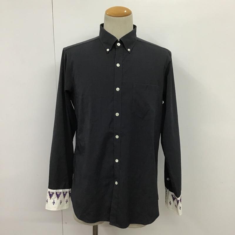 サスクワァッチファブリックス SASQUATCHfabrix. シャツ、ブラウス 長袖 L 無地 マルチカラー / マルチカラー / メンズ USED 古着 中古 10086567