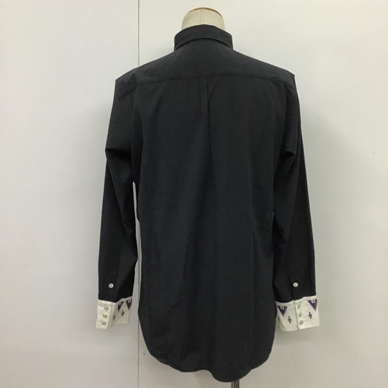 サスクワァッチファブリックス SASQUATCHfabrix. シャツ、ブラウス 長袖 L 無地 マルチカラー / マルチカラー / メンズ USED 古着 中古 10086567