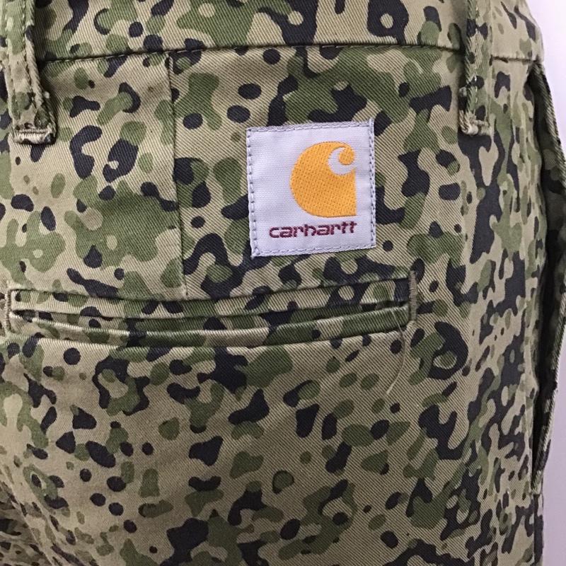 カーハート Carhartt パンツ ワークパンツ、ペインターパンツ 30インチ 総柄 マルチカラー / マルチカラー / メンズ USED 古着 中古 10086595