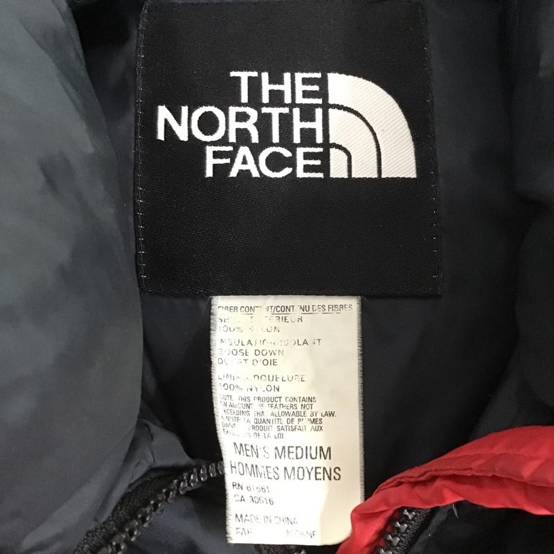ザノースフェイス THE NORTH FACE ジャケット、上着 ダウンジャケット M 無地 赤 / レッド / メンズ USED 古着 中古 10086603
