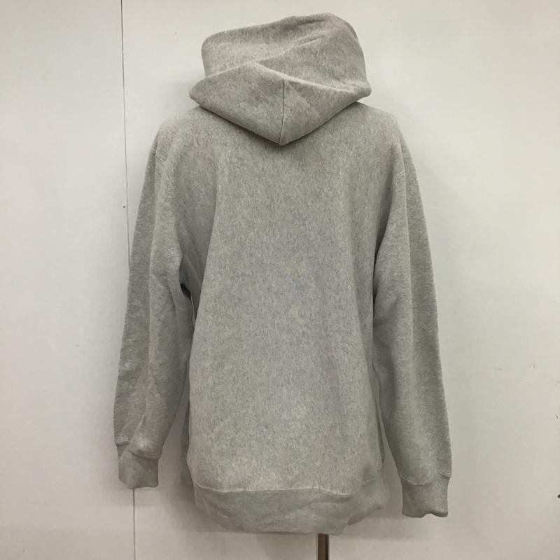 チャンピオン Campion パーカー 長袖 c8-g144 UNDFTD HOODED PARKA L 無地 灰 / グレー / メンズ USED 古着 中古 10086604