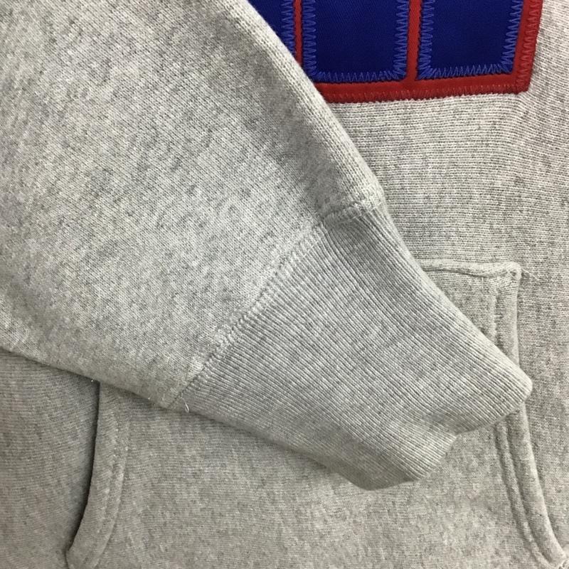 チャンピオン Campion パーカー 長袖 c8-g144 UNDFTD HOODED PARKA L 無地 灰 / グレー / メンズ USED 古着 中古 10086604