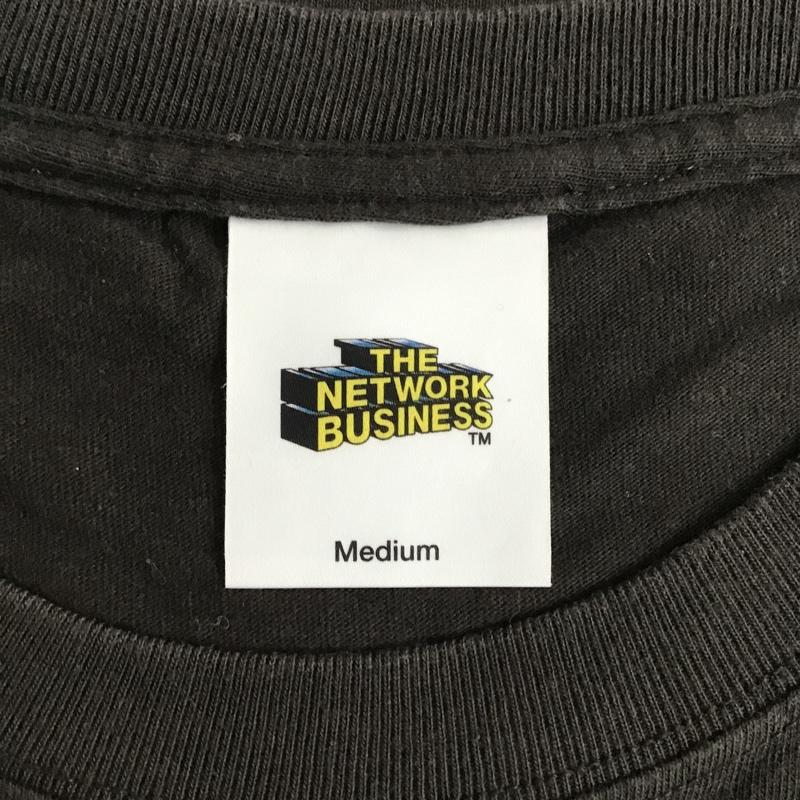 ザネットワークビジネス THE NETWORK BUSINESS Tシャツ 半袖 M プリント 黒 / ブラック / メンズ USED 古着 中古 10086614