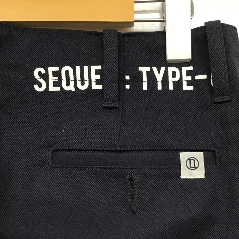 シークエル SEQUEL パンツ スラックス M 無地 紺 / ネイビー / メンズ USED 古着 中古 10086723