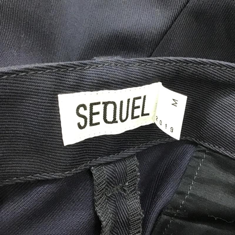 シークエル SEQUEL パンツ スラックス M 無地 紺 / ネイビー / メンズ USED 古着 中古 10086723