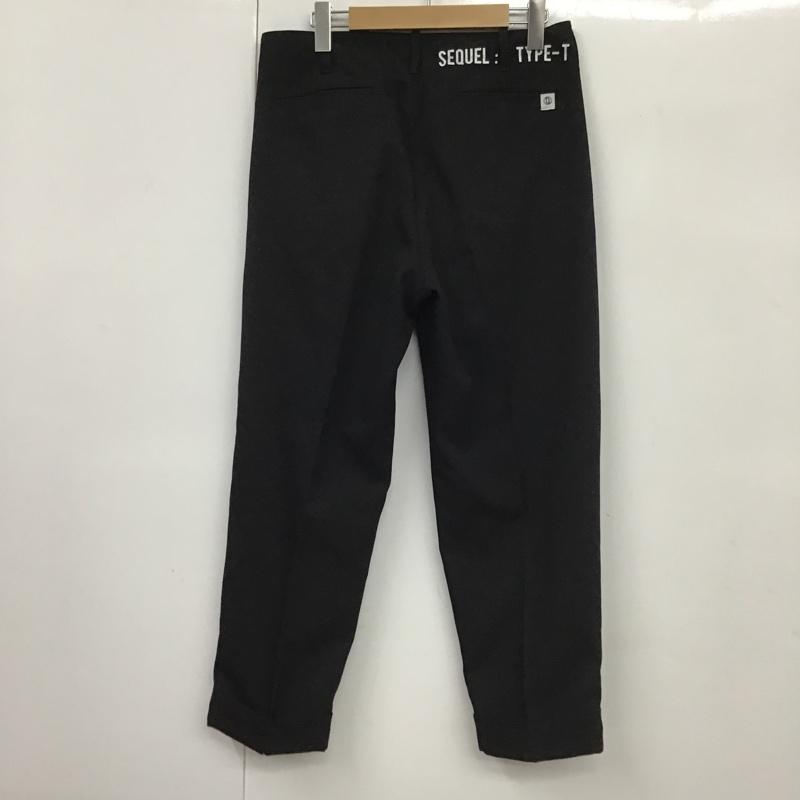 シークエル SEQUEL パンツ スラックス M 無地 黒 / ブラック / メンズ USED 古着 中古 10086725