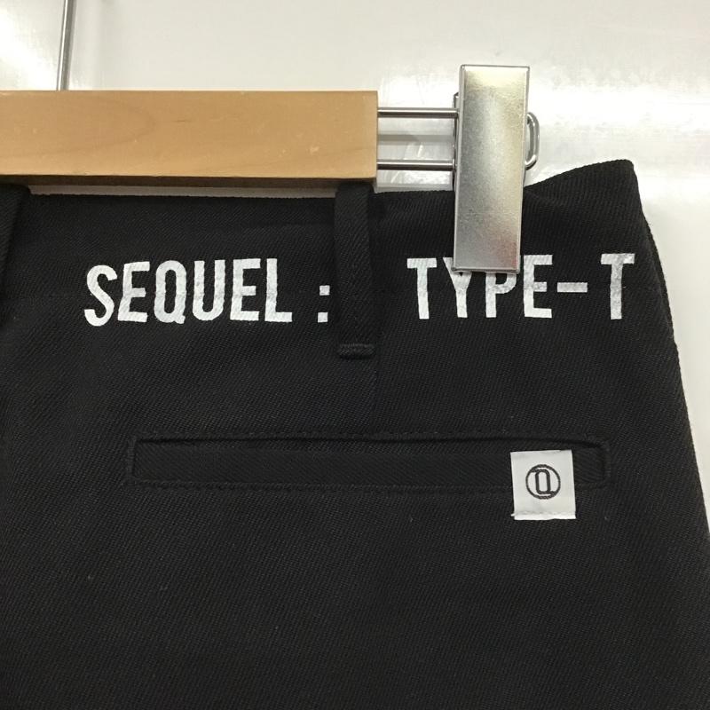 シークエル SEQUEL パンツ スラックス M 無地 黒 / ブラック / メンズ USED 古着 中古 10086725