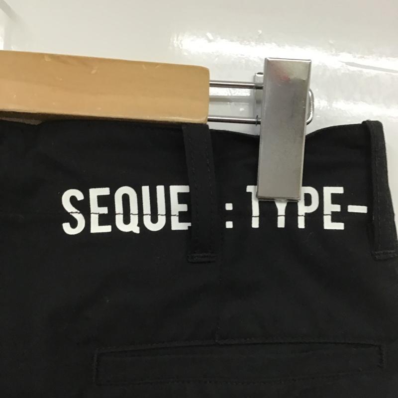 シークエル SEQUEL パンツ スラックス M 無地 黒 / ブラック / メンズ USED 古着 中古 10086728
