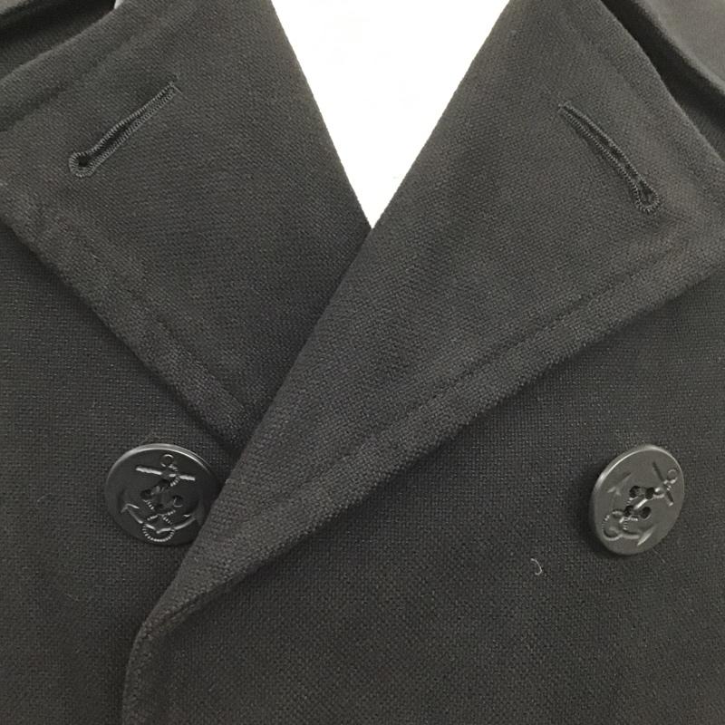 ラウンジリザード LOUNGE LIZARD コート ピーコート SCH 53064327 SCHOTT 1 無地 黒 / ブラック / メンズ USED 古着 中古 10086740