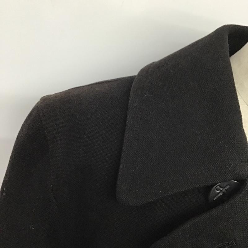 ラウンジリザード LOUNGE LIZARD コート ピーコート SCH 53064327 SCHOTT 1 無地 黒 / ブラック / メンズ USED 古着 中古 10086740