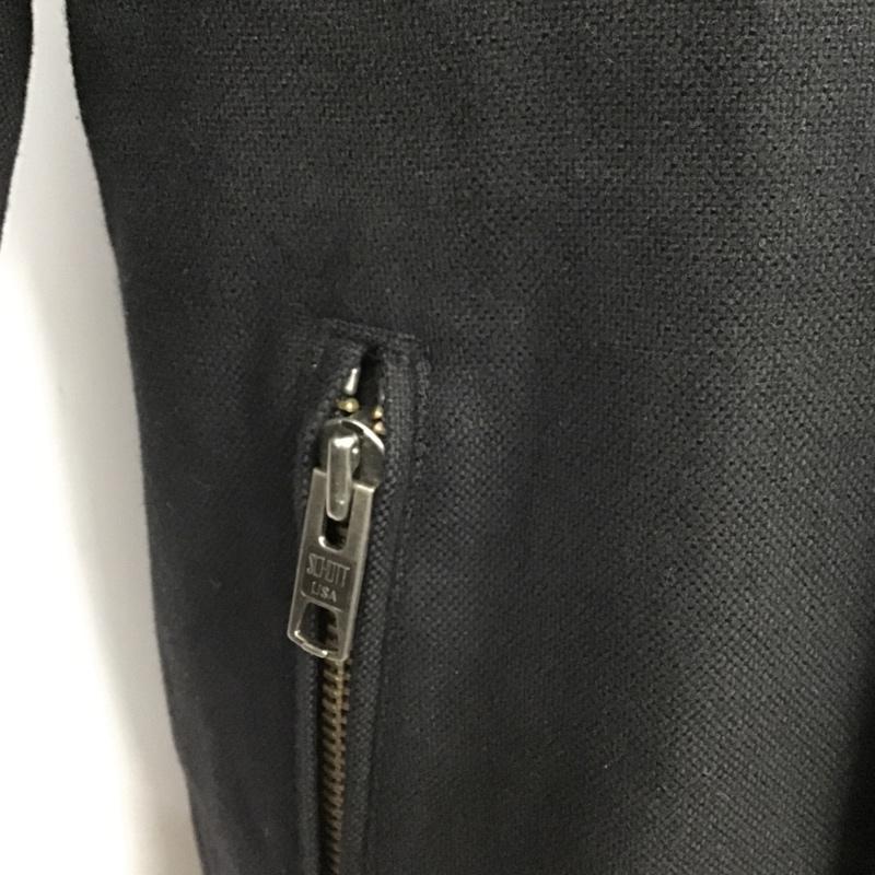 ラウンジリザード LOUNGE LIZARD コート ピーコート SCH 53064327 SCHOTT 1 無地 黒 / ブラック / メンズ USED 古着 中古 10086740