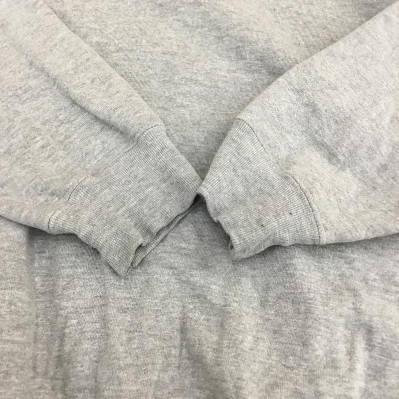 カルヴァン クライン ジーンズ Calvin Klein Jeans トレーナー 長袖 90s 刺繍 スウェット L ロゴ、文字 X 刺繍 灰 / グレー / メンズ USED 古着 中古 10086747