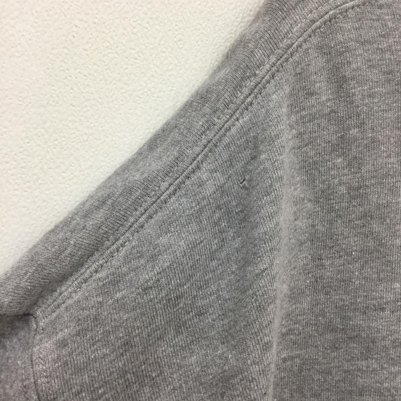 カルヴァン クライン ジーンズ Calvin Klein Jeans トレーナー 長袖 90s 刺繍 スウェット L ロゴ、文字 X 刺繍 灰 / グレー / メンズ USED 古着 中古 10086747