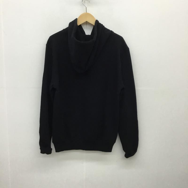 ステューシー STUSSY パーカー 長袖 Distoro プルオーバー M ロゴ、文字 黒 / ブラック / メンズ USED 古着 中古 10086752