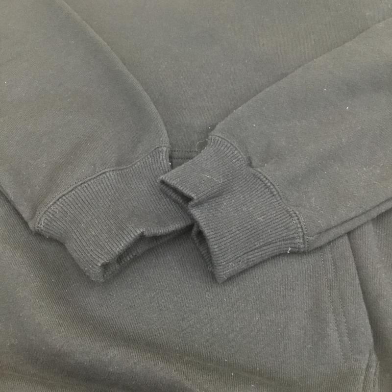 ステューシー STUSSY パーカー 長袖 Distoro プルオーバー M ロゴ、文字 黒 / ブラック / メンズ USED 古着 中古 10086752