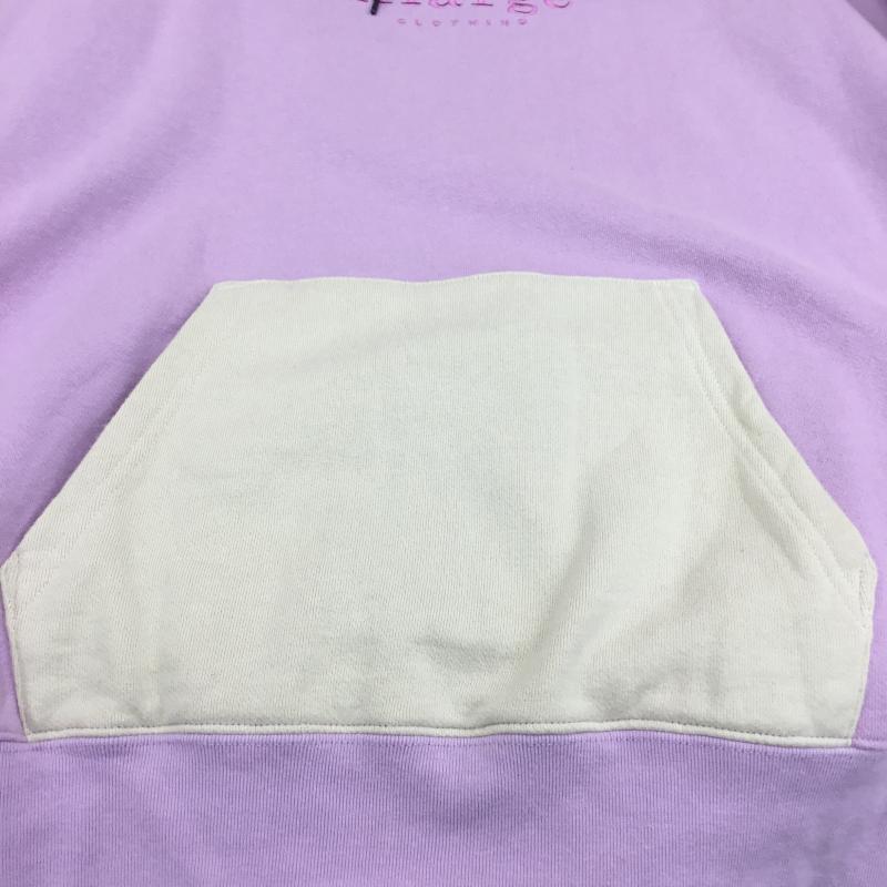 エクストララージ XLARGE パーカー 長袖 刺繍 プルオーバー M ロゴ、文字 X 刺繍 桃 / ピンク / X ベージュ / ベージュ / メンズ USED 古着 中古 10086763