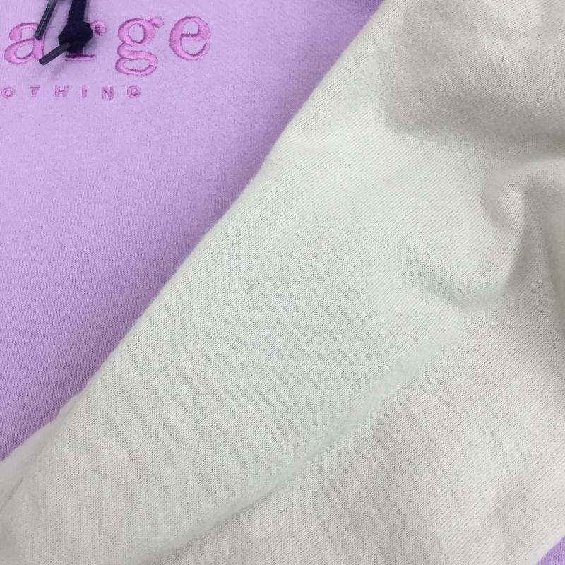 エクストララージ XLARGE パーカー 長袖 刺繍 プルオーバー M ロゴ、文字 X 刺繍 桃 / ピンク / X ベージュ / ベージュ / メンズ USED 古着 中古 10086763