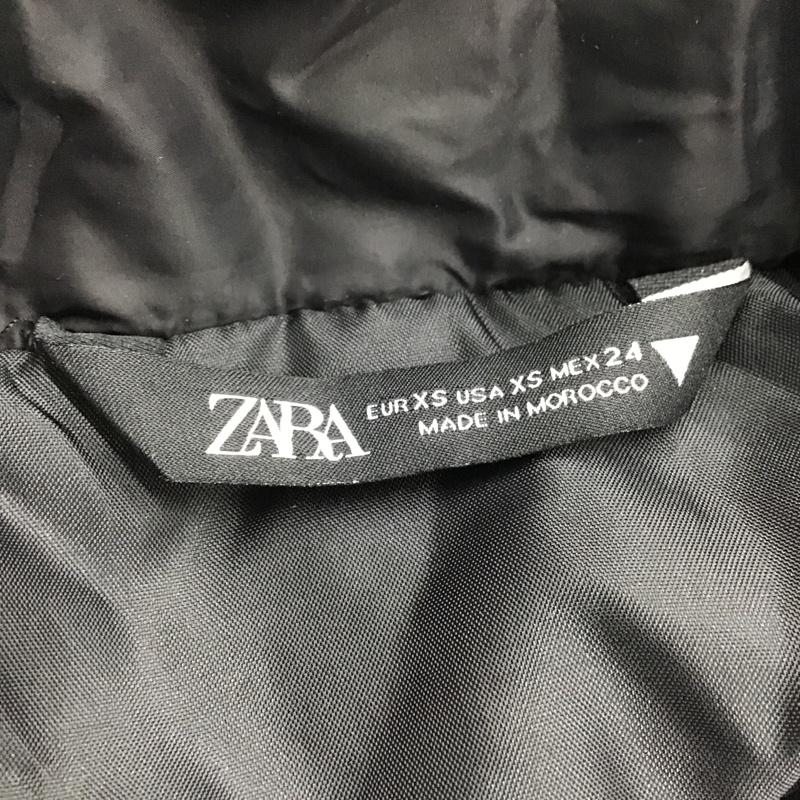 ザラ ZARA ジャケット、上着 ジャケット、ブレザー 2674 400 064 ツイード XS チェック 白 / ホワイト / X 黒 / ブラック / レディース USED 古着 中古 10086802
