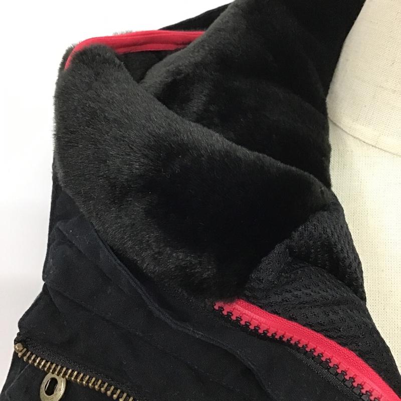 アディダス adidas ジャケット、上着 ジャケット、ブレザー F86411 2WAY ボアベスト ライナー付き S ロゴ、文字 黒 / ブラック / レディース USED 古着 中古 10086831