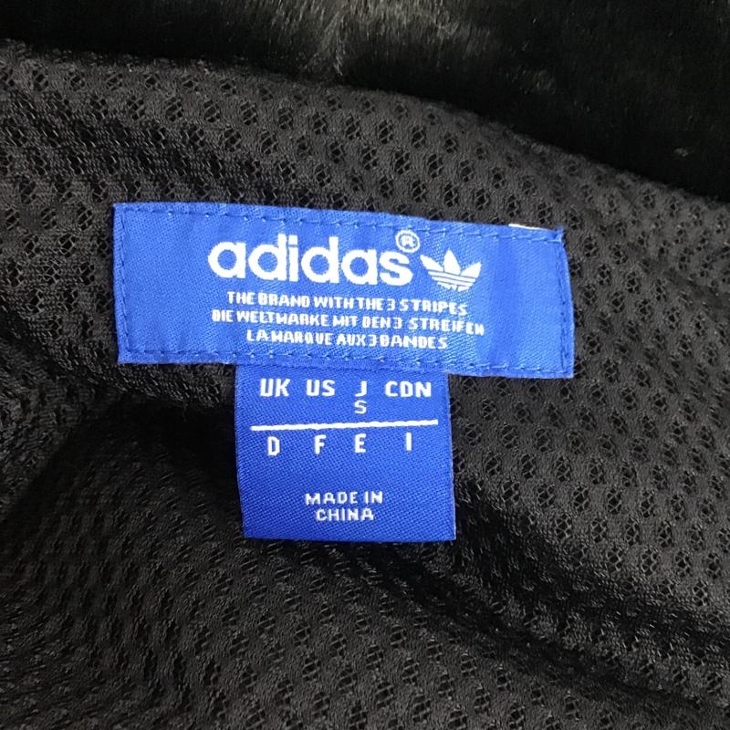 アディダス adidas ジャケット、上着 ジャケット、ブレザー F86411 2WAY ボアベスト ライナー付き S ロゴ、文字 黒 / ブラック / レディース USED 古着 中古 10086831