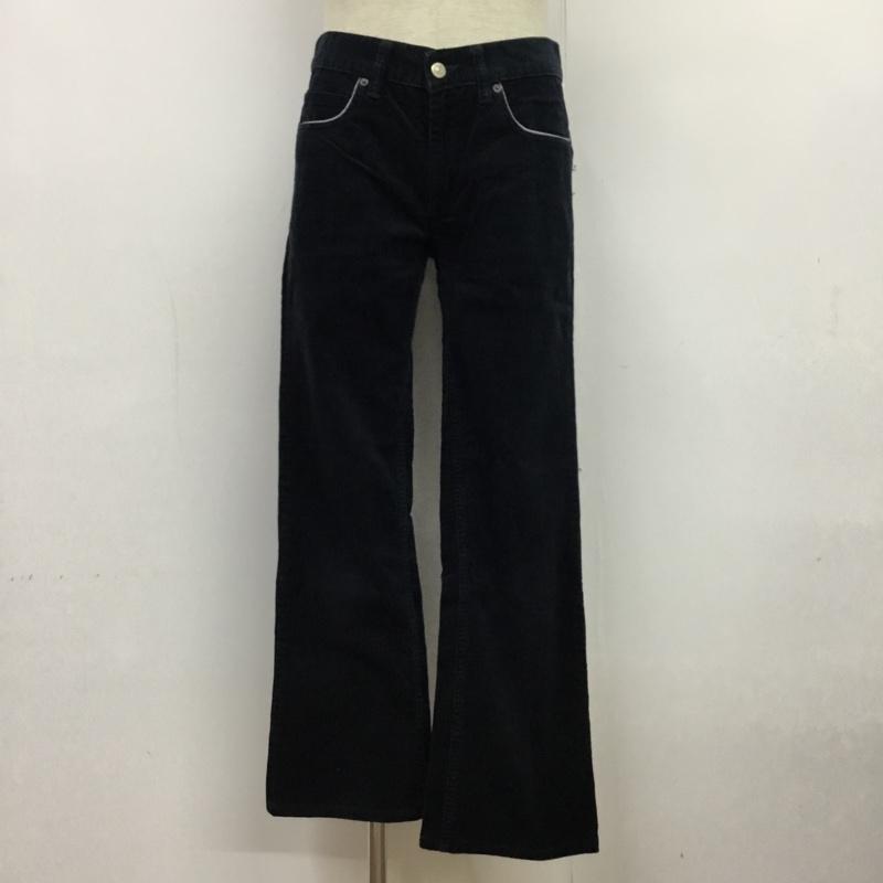 ハリウッドランチマーケット HRMARKET ボトムス ボトムス コーデュロイパンツ 無地 紺 / ネイビー / メンズ USED 古着 中古 10086945