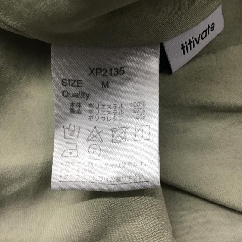 ティティベイト titivate スカート ロングスカート XP2135 M 総柄 ベージュ / ベージュ / レディース USED 古着 中古 10086953