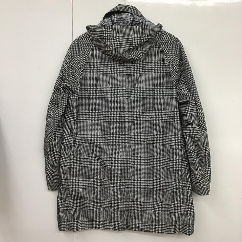 シップス SHIPS コート コート一般 撥水 ライナー ポーチ付き 千鳥格子 白 / ホワイト / X 紺 / ネイビー / メンズ USED 古着 中古 10087045