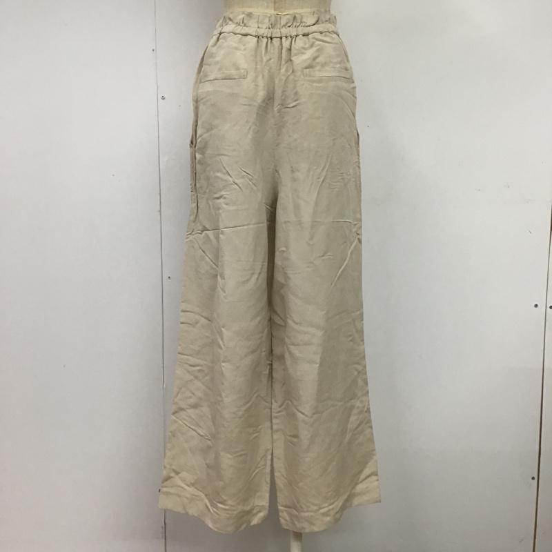 シップス SHIPS ボトムス ボトムス ワイドパンツ イージーパンツ 無地 グレージュ / グレージュ / レディース USED 古着 中古 10087061
