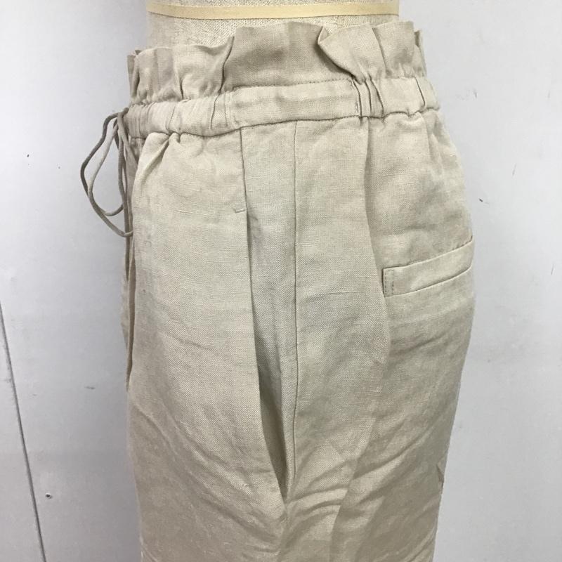 シップス SHIPS ボトムス ボトムス ワイドパンツ イージーパンツ 無地 グレージュ / グレージュ / レディース USED 古着 中古 10087061