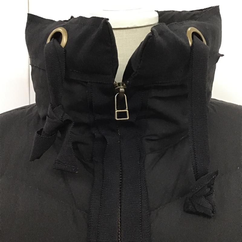 ランバン LANVIN ジャケット、上着 ダウンジャケット 2983103 38 無地 黒 / ブラック / レディース USED 古着 中古 10087117
