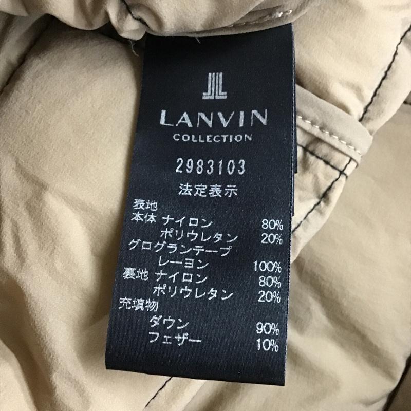 ランバン LANVIN ジャケット、上着 ダウンジャケット 2983103 38 無地 黒 / ブラック / レディース USED 古着 中古 10087117