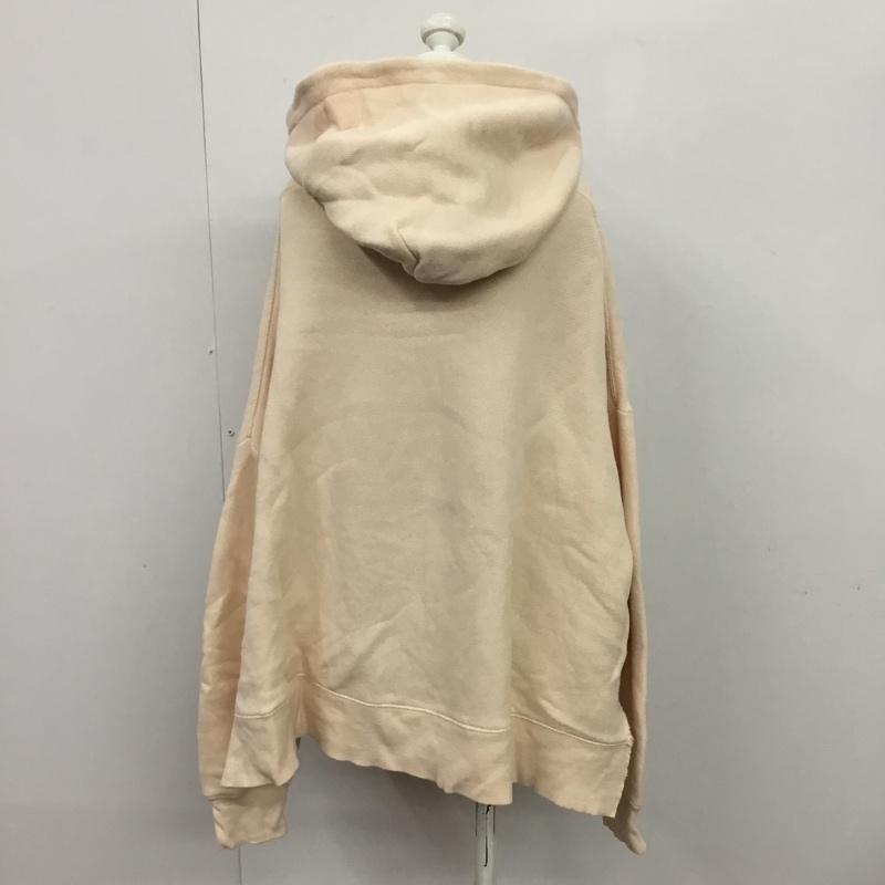 アングリッド Ungrid パーカー 長袖 111912728201-07 サイドスリット プルオーバー FREE 無地 桃 / ピンク / レディース USED 古着 中古 10087128