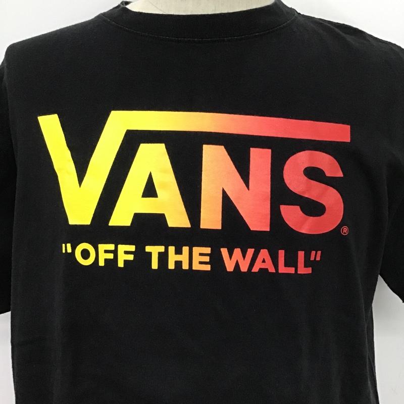 バンズ VANS Tシャツ 半袖 M ロゴ、文字 黒 / ブラック / メンズ USED 古着 中古 10087154