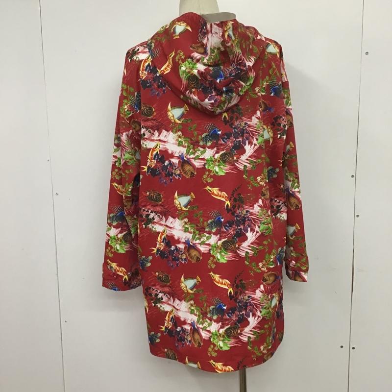 アレキサンダーリーチャン AlexanderLeeChang ウェア ウェア AC-031701 TROPICAL RAIN COAT 3 総柄 赤 / レッド / メンズ USED 古着 中古 10087175