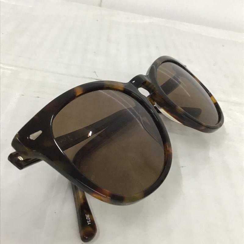 古着 USED めがね・サングラス サングラス POKER FACE YLDE 茶 / ブラウン / レディース USED 古着 中古 10087208