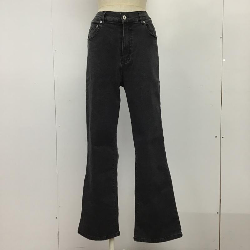 チャオパニックティピー CIAOPANIC TYPY パンツ デニム、ジーンズ M 無地 黒 / ブラック / レディース USED 古着 中古 10087245