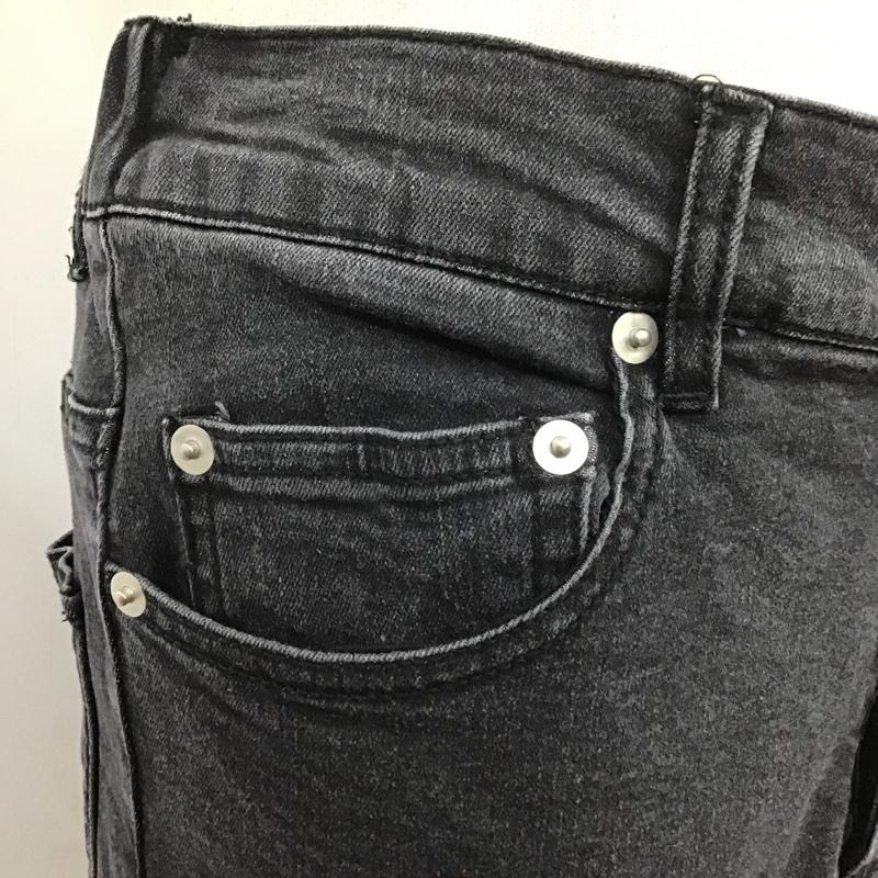 チャオパニックティピー CIAOPANIC TYPY パンツ デニム、ジーンズ M 無地 黒 / ブラック / レディース USED 古着 中古 10087245