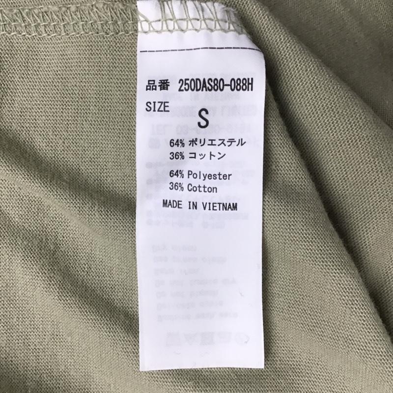 アズールバイマウジー AZUL BY MOUSSY カットソー 長袖 250DAS80-088H BACK BUTTON LONG T S 無地 薄緑 / ライトグリーン / レディース USED 古着 中古 10087251